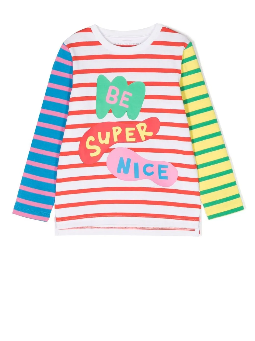 

Stella McCartney Kids top con estampado gráfico - Blanco