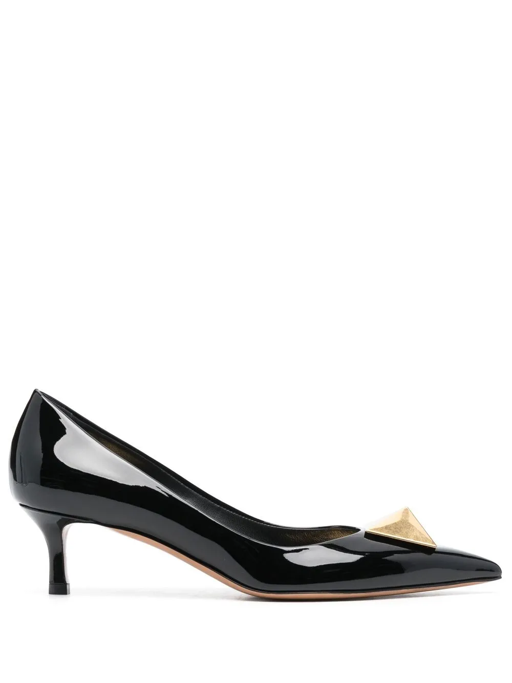 

Valentino Garavani 55mm Rockstud-embellished pointed-top pumps - Black