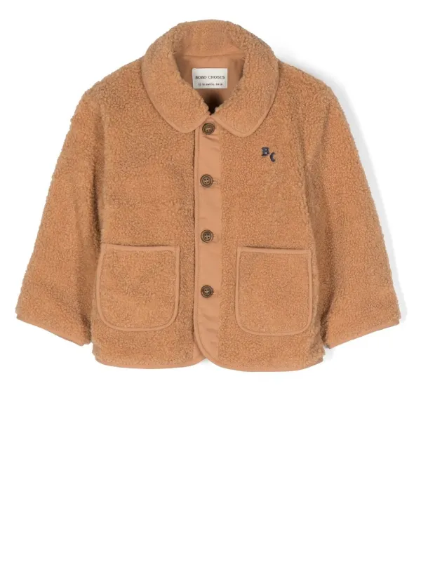 Bobo Choses embroidered-logo button-up 