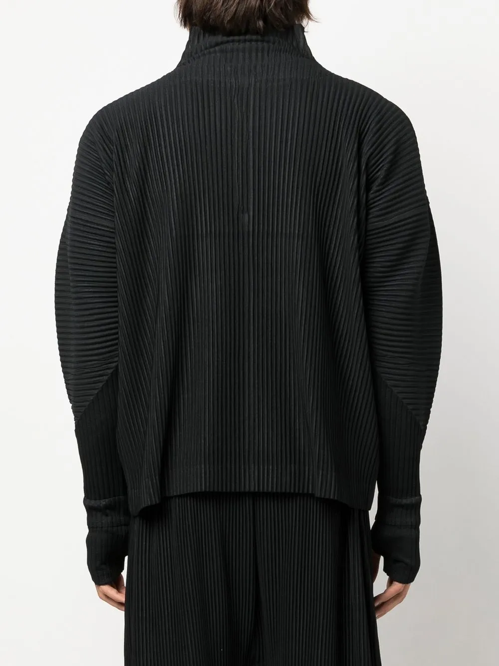 Homme Plissé Issey Miyake ハーフジッププルオーバー - Farfetch