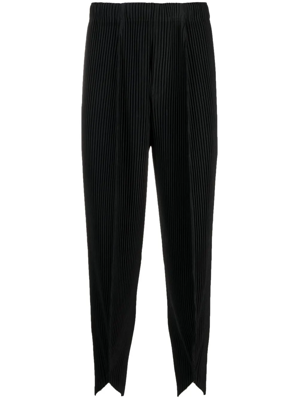 

Homme Plissé Issey Miyake Pleats Bottoms 2 tapered trousers - Black