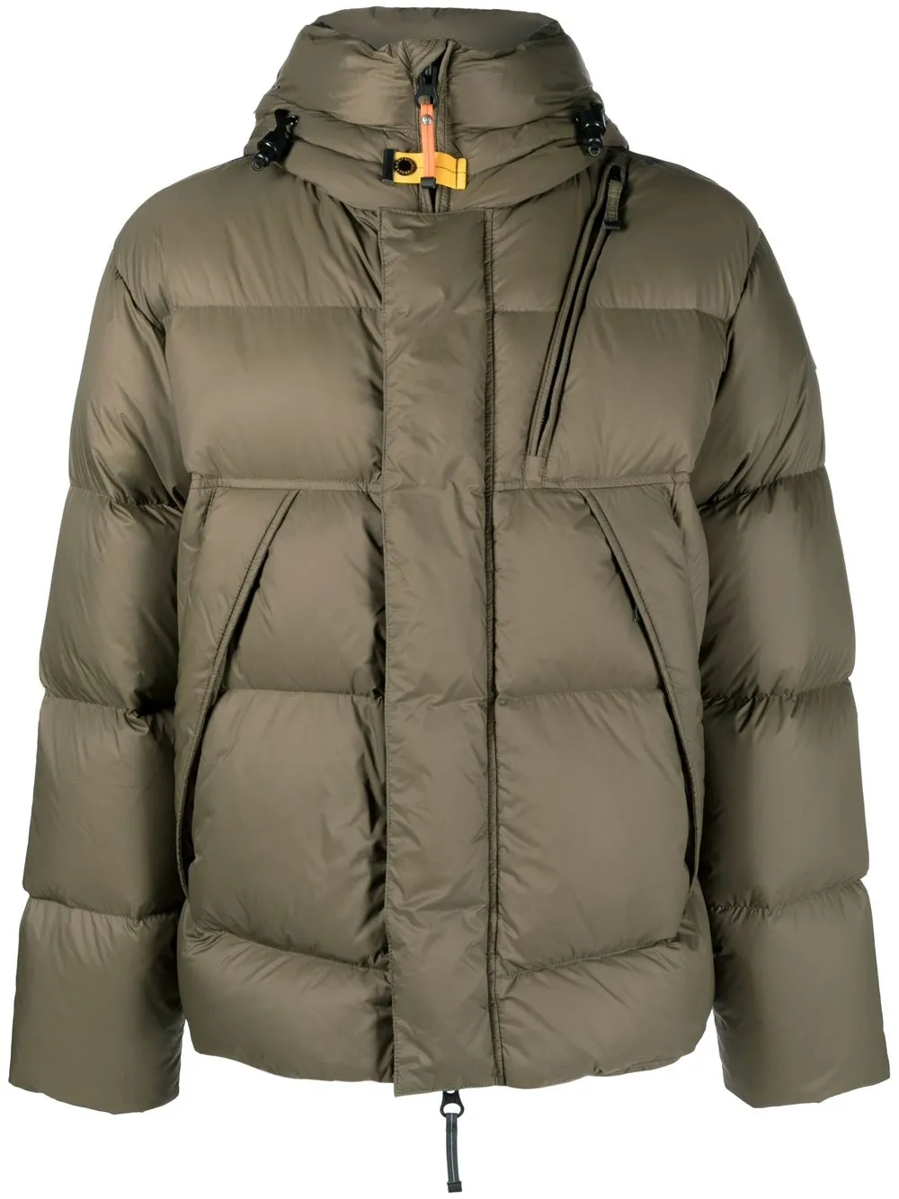 

Parajumpers zip-up padded down jacket - Verde