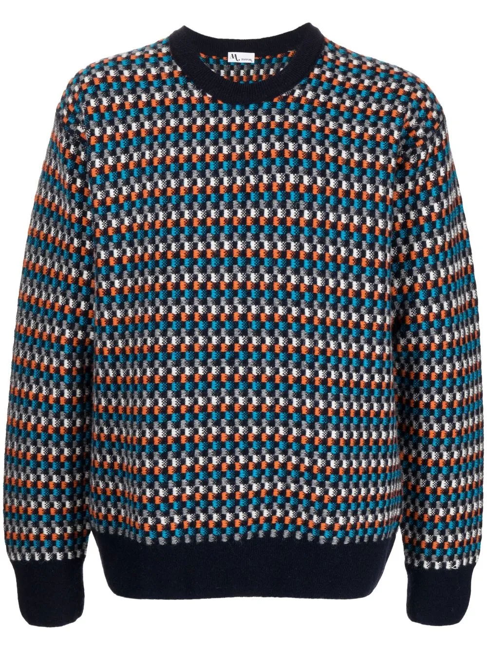 

Doppiaa checked pattern knitted wool sweater - Multicolour