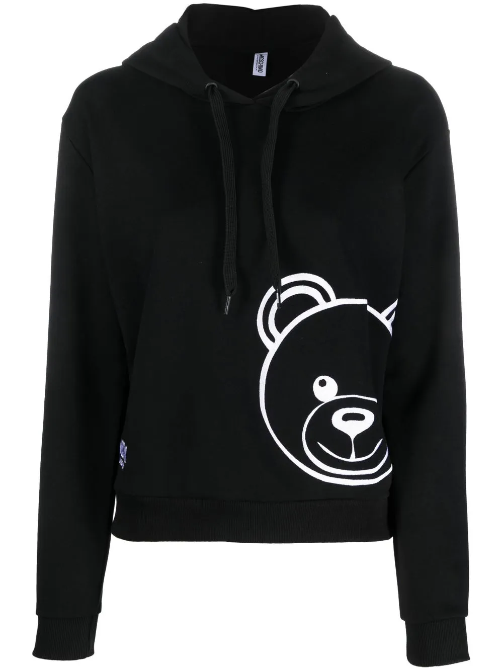 

Moschino Teddy Bear motif hoodie - Black