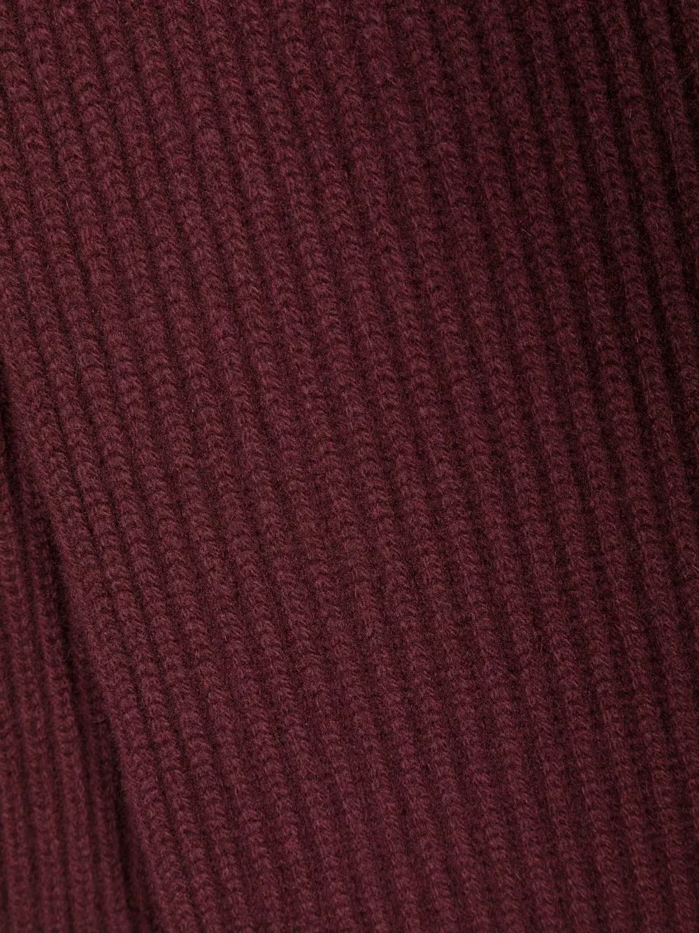 

A.P.C. bufanda tejida larga - Rojo