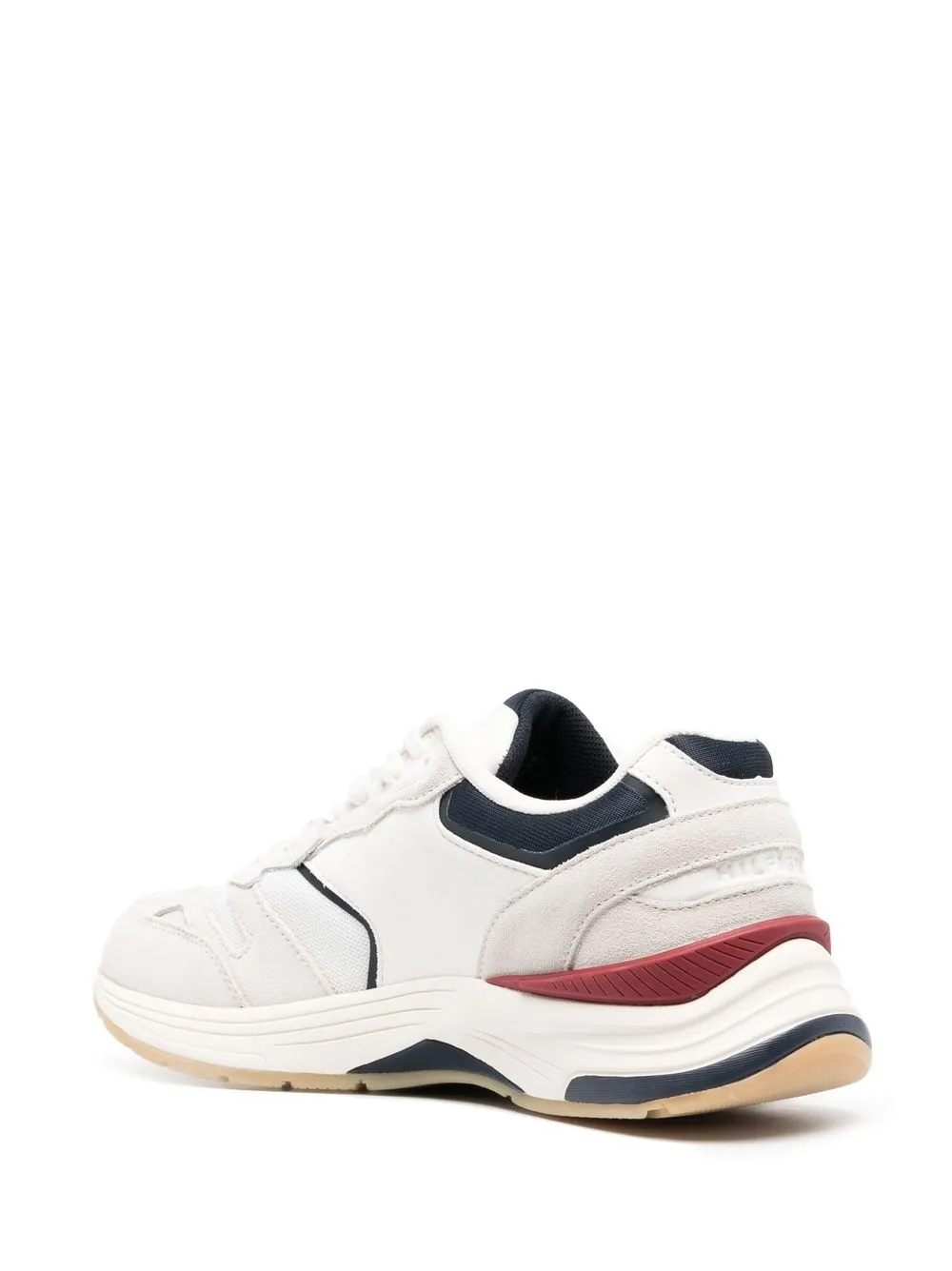 Tommy Hilfiger Panelled Low-top Sneakers In Weiss