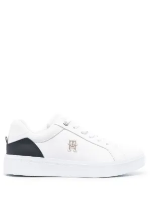 Tommy Hilfiger Essential Stripes lace-up Sneakers - Farfetch