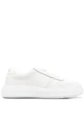 Calvin Klein flatform leather sneakers - White