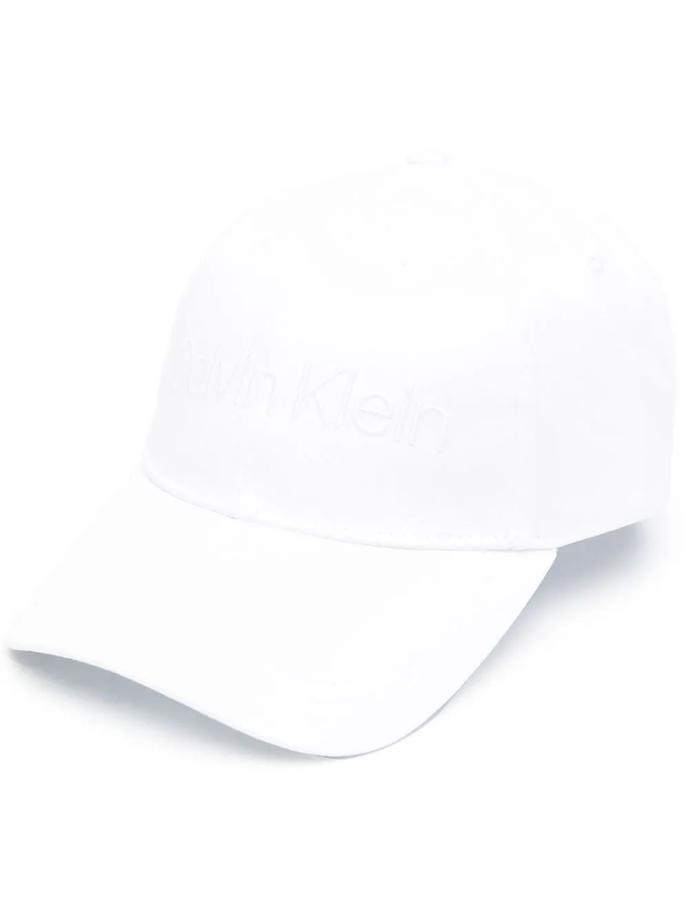 

Calvin Klein embroidered-logo detail baseball cap - White