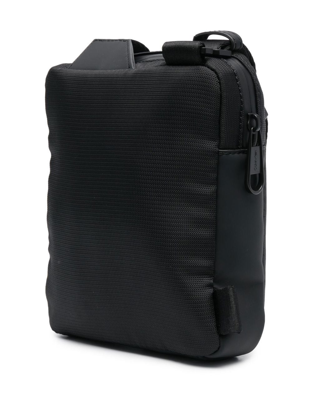 Calvin Klein Monogram Messenger Bag In Black | ModeSens