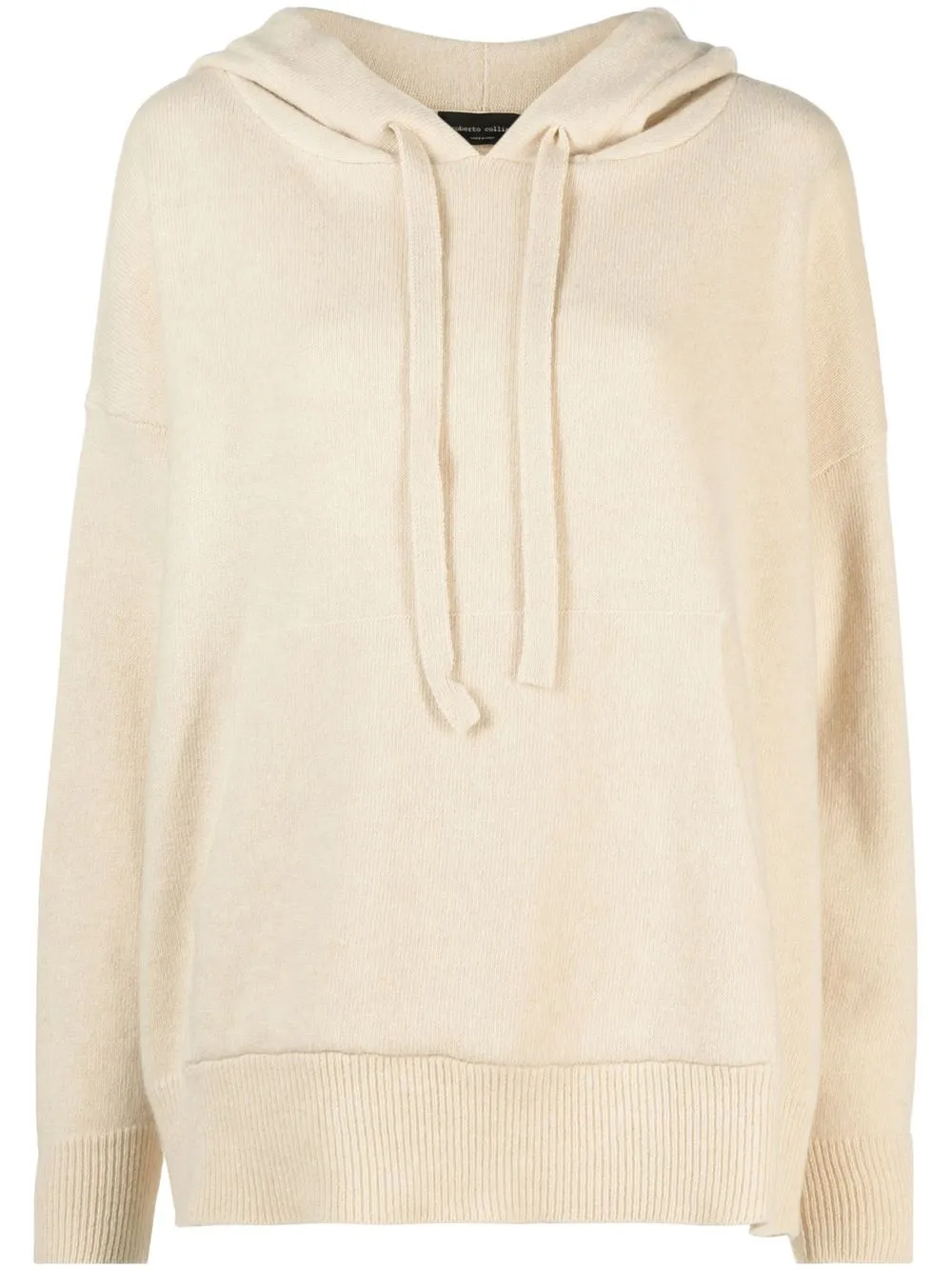 

Roberto Collina hoodie oversize - Neutro