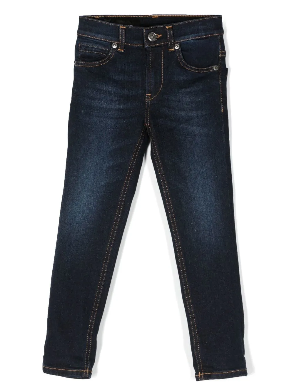 

DONDUP KIDS jeans tapared con cinco bolsillos - Azul