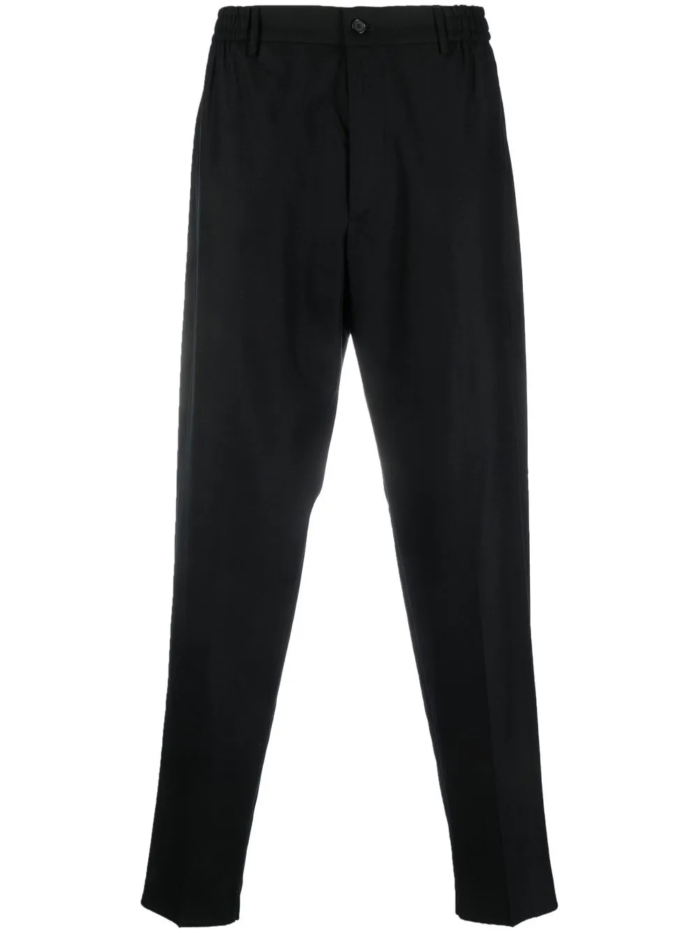 

Tagliatore tapered wool trousers - Black