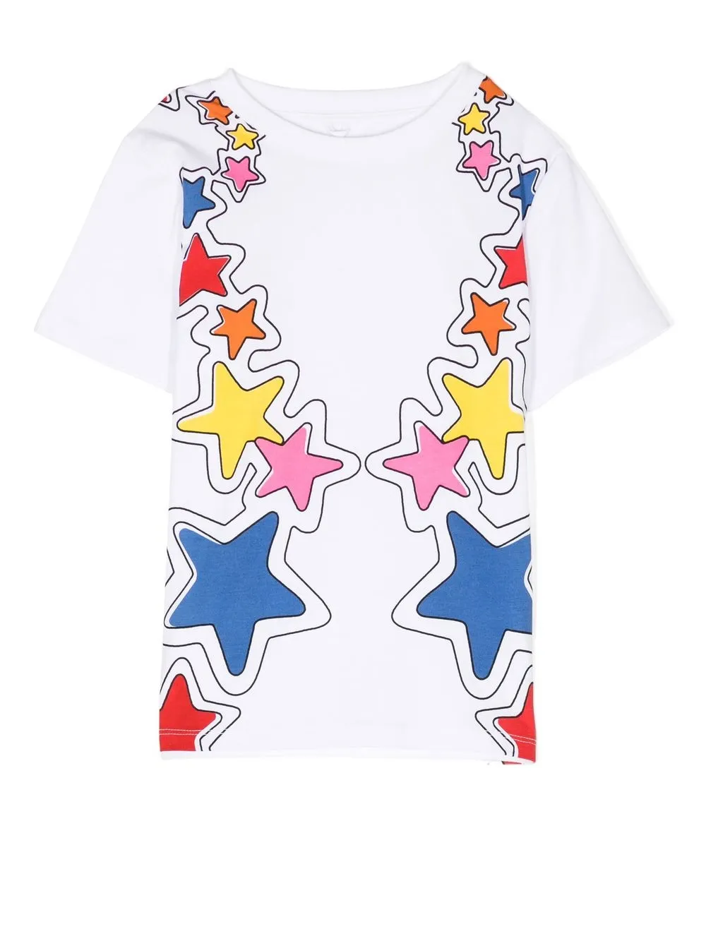 

Stella McCartney Kids Cosmic Star round-neck T-shirt - White