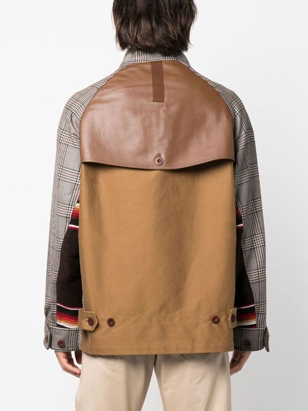 Junya watanabe comme outlet des garcons leather jacket