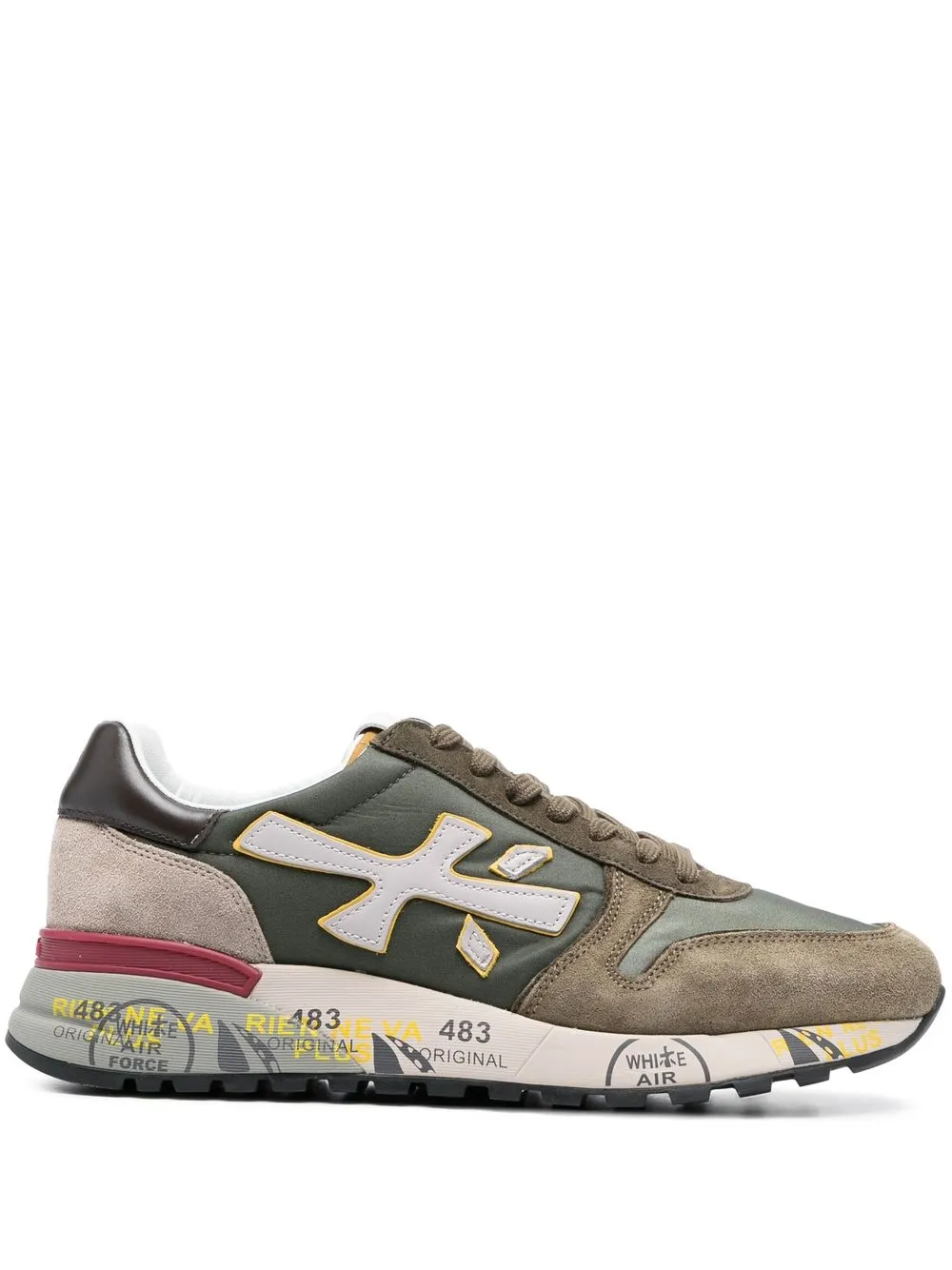 

Premiata Mick suede sneakers - Green