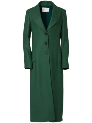 Carolina herrera green coat Clearance