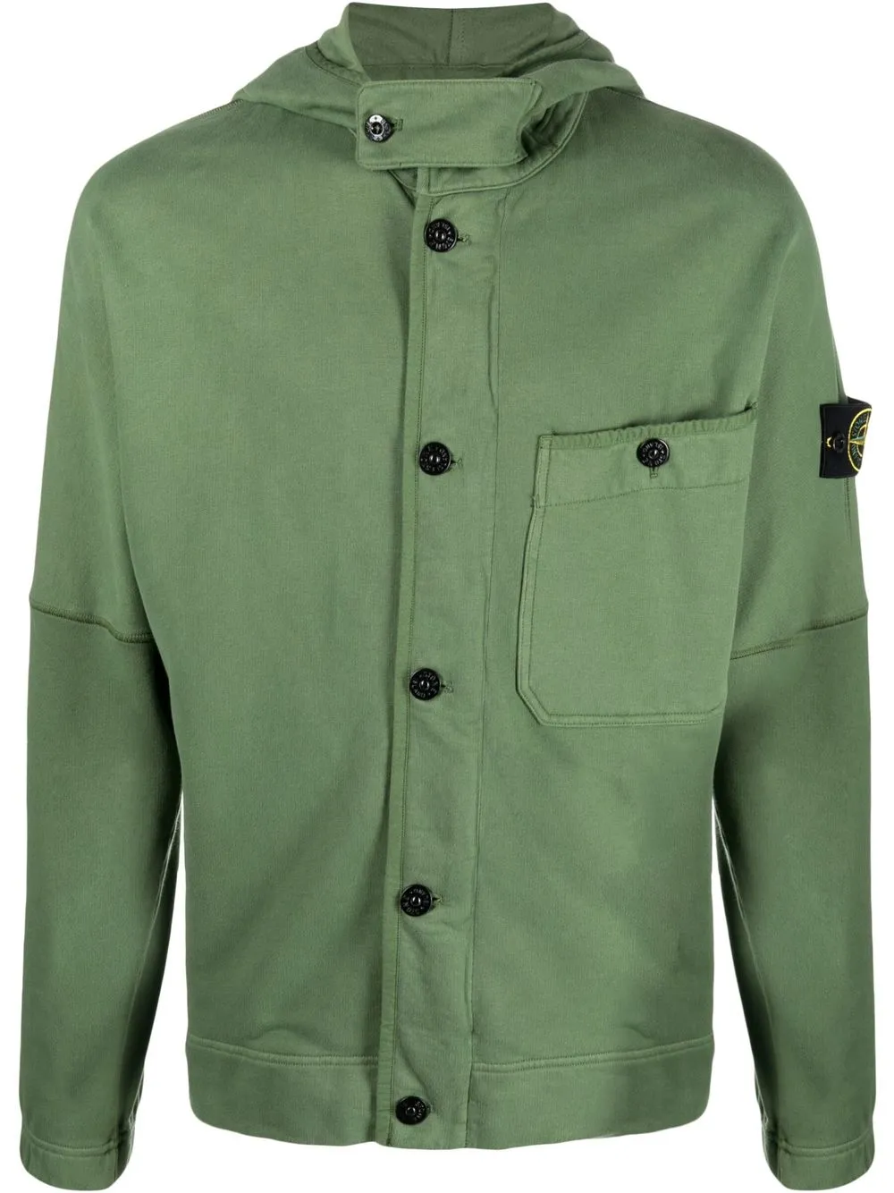 Stone Island button-up jacket - Green