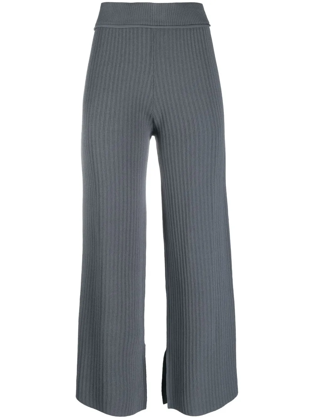 

Rus ribbed-knit straight trousers - Grey