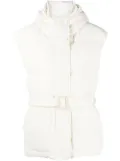 Ienki Ienki hooded puffer vest - Neutrals