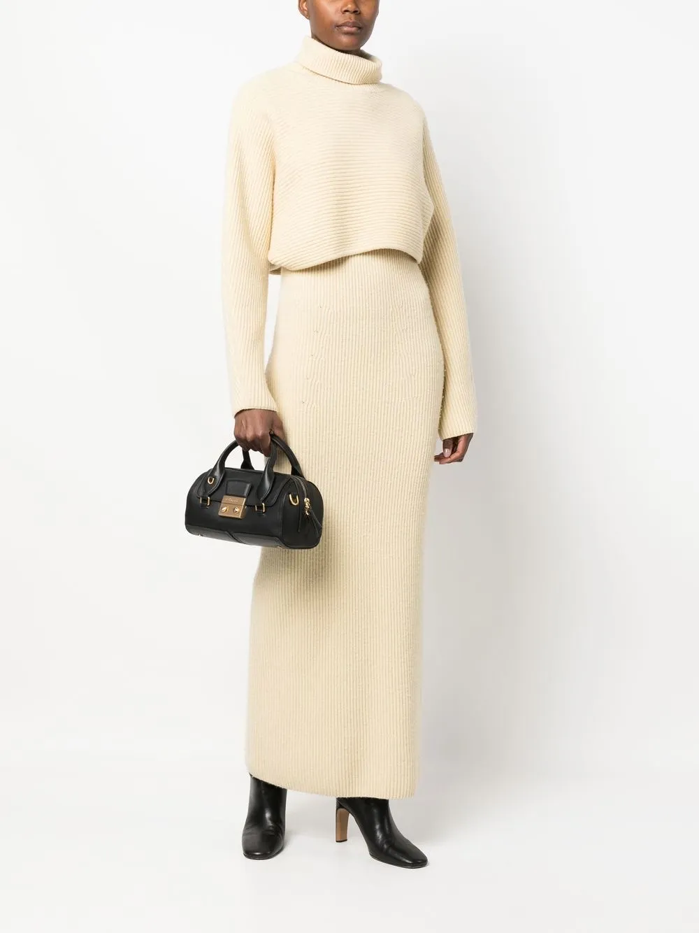 3.1 PHILLIP LIM PASHLI LEATHER DUFFLE BAG