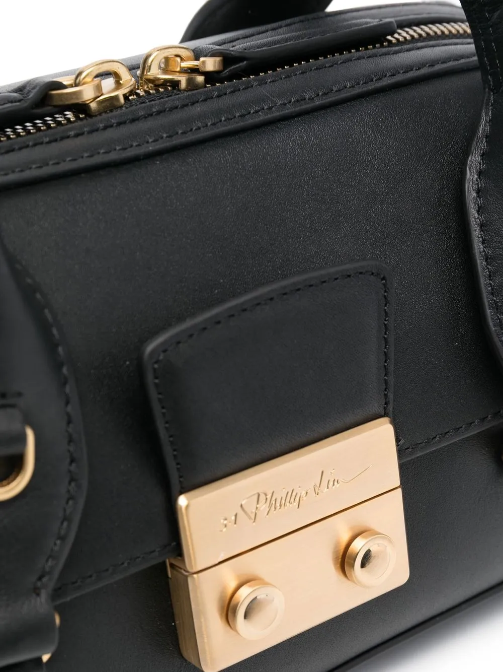 3.1 PHILLIP LIM PASHLI LEATHER DUFFLE BAG