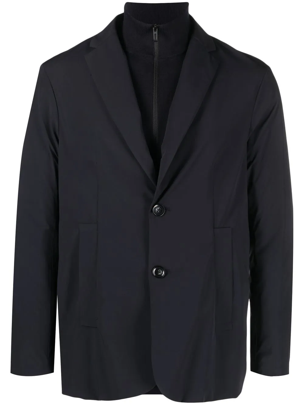 

Emporio Armani single-breasted blazer - Black