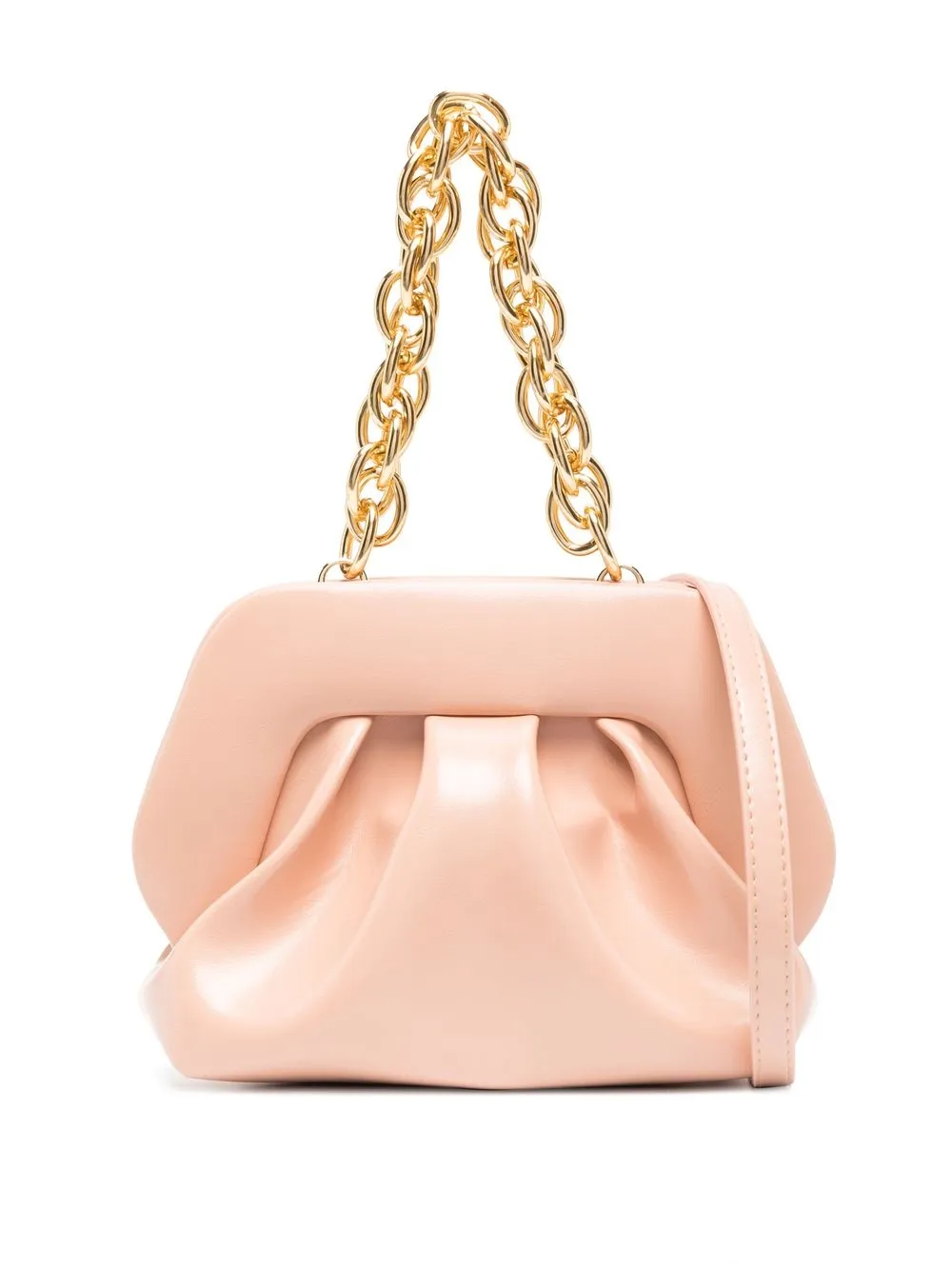 

Themoirè Gea high-shine tote bag - Rosado