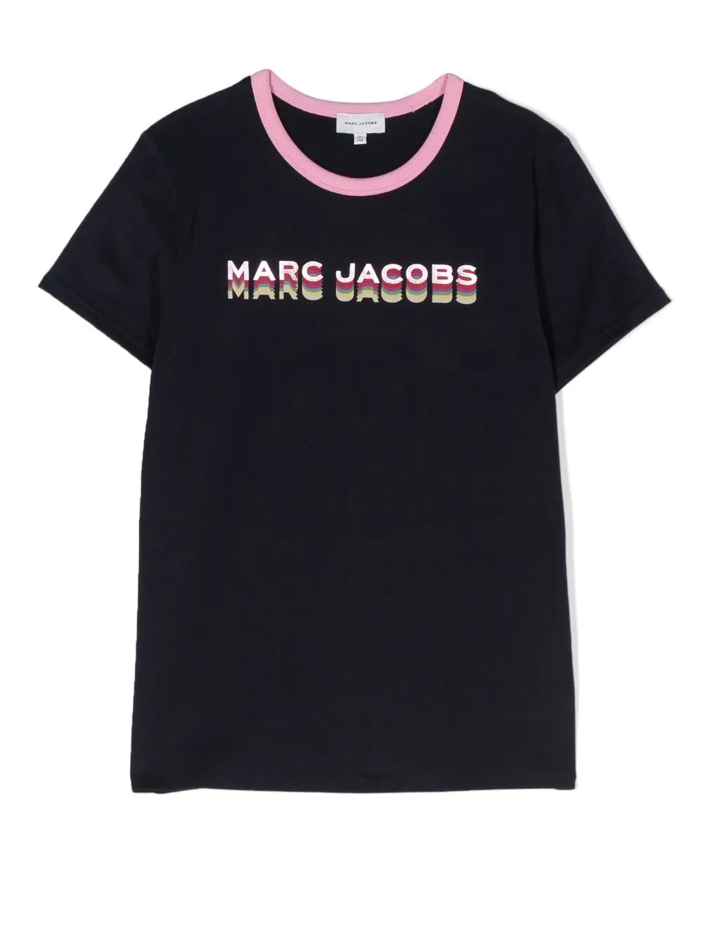 

Marc Jacobs Kids playera con logo estampado - Azul