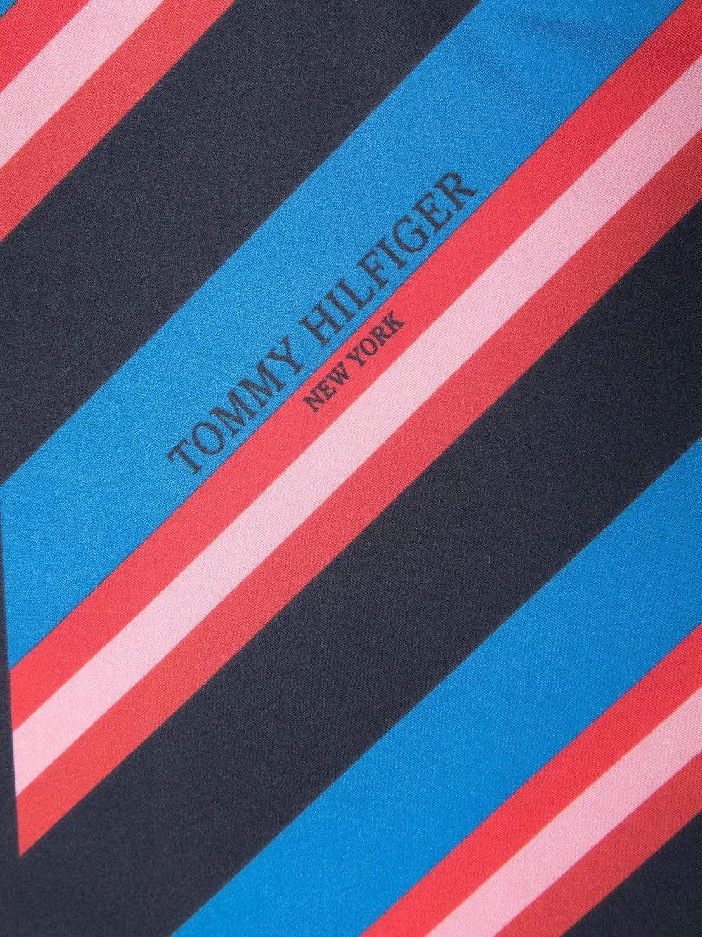 Tommy Hilfiger Gestreepte sjaal - Blauw