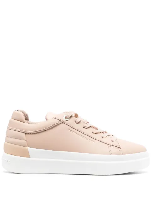 Tommy Hilfiger logo-stamp flatform sneakers