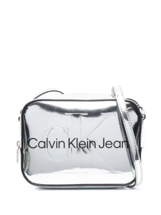 Calvin Klein MUST PHONE POUCH EMBOSSED - Phone case - black