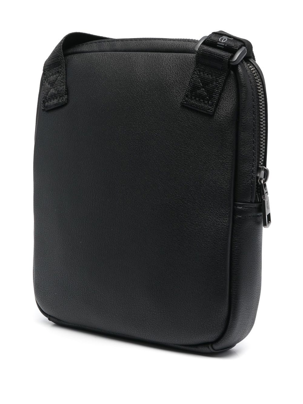 Shop Calvin Klein Jeans Est.1978 Logo-print Messenger Bag In Black