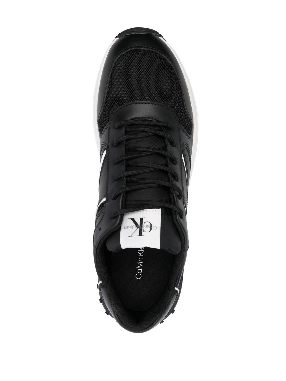 Shop Calvin Klein Jeans Est.1978 Chunky Lace-up Sneakers In Black