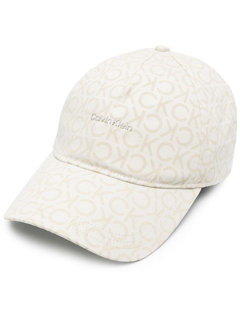 Calvin Klein all-over logo-print baseball cap