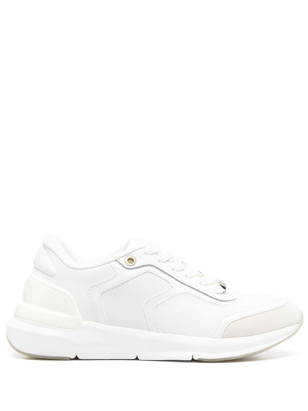 Image 1 of Calvin Klein embossed logo low-top trainers