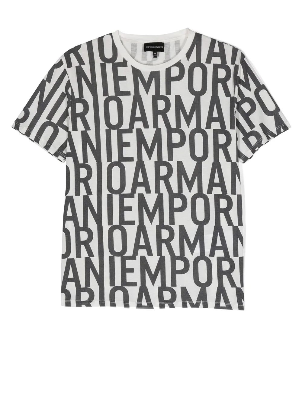 

Emporio Armani Kids logo-print short-sleeve T-shirt - White