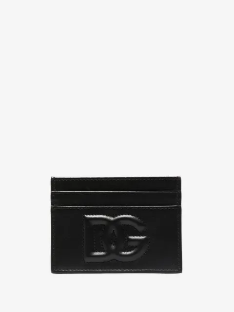 Dolce & Gabbana debossed-logo detail cardholder