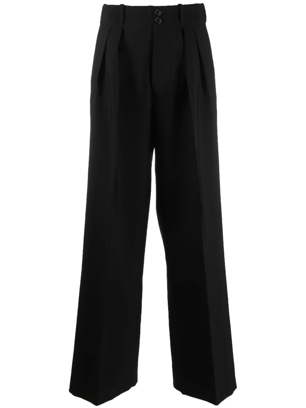 

Plan C pantalones de vestir con pinzas - Negro