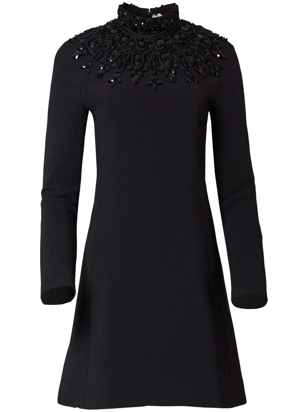 

Carolina Herrera crystal-embellished high neck dress - Black