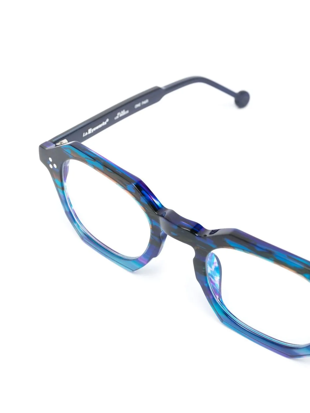 L.A. EYEWORKS tortoiseshellframe Optical Glasses Farfetch