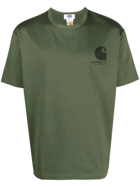 Junya Watanabe MAN logo-print cotton T-shirt