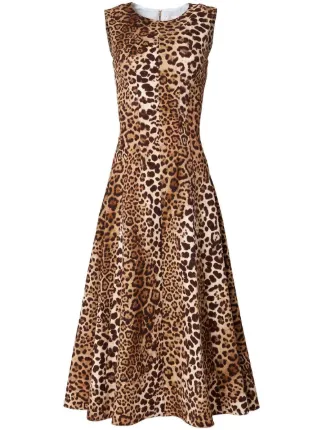 Carolina herrera 2024 leopard dress