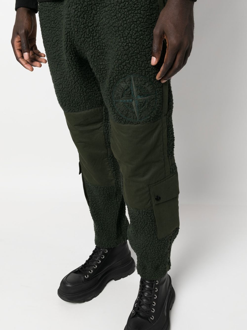 Stone Island フリース カーゴパンツ - Farfetch