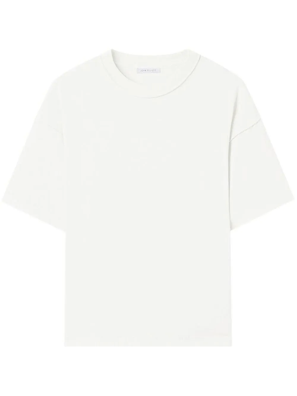 

John Elliott exposed-seam cotton T-shirt - White