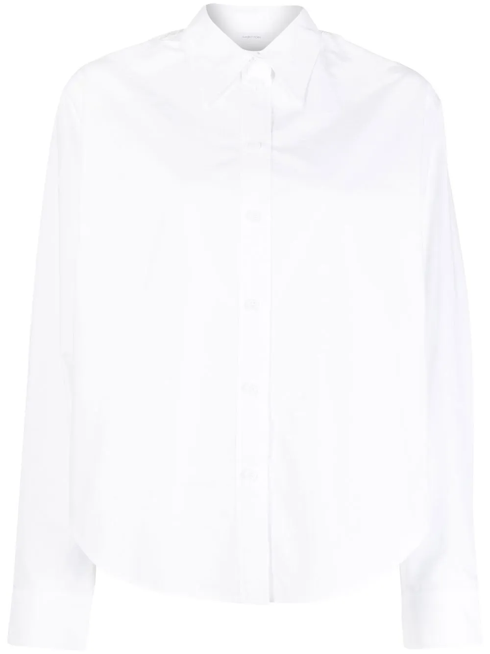 

pushBUTTON blusa con volantes - Blanco