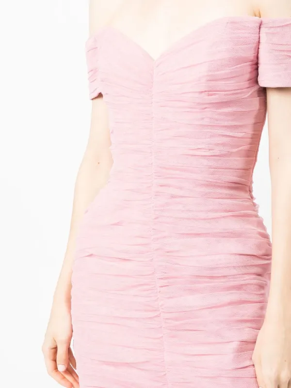 anouki pink dress Baby rose pink natural chiffon dress @anouki