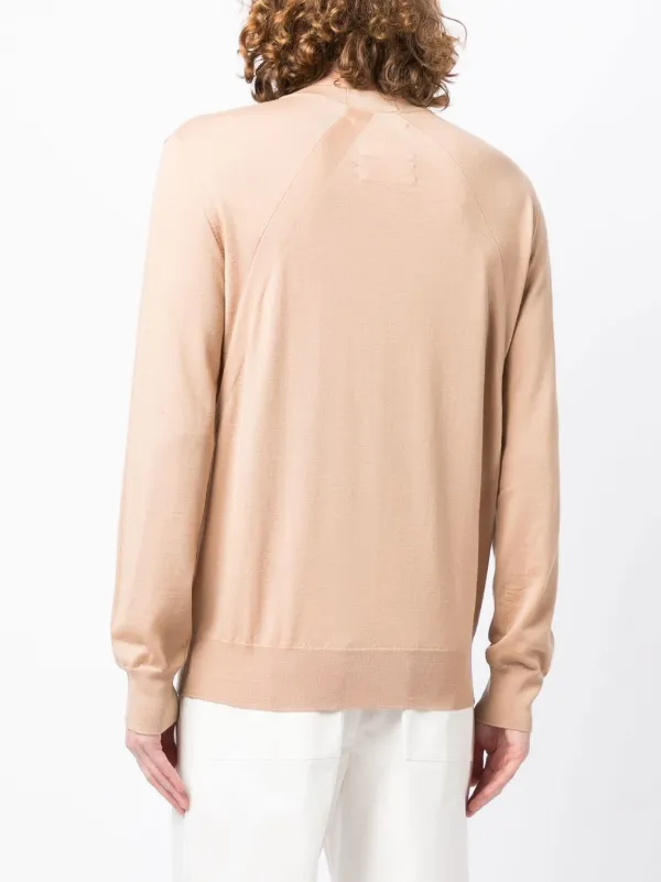 Jil Sander クルーネック セーター | ブラウン | FARFETCH JP