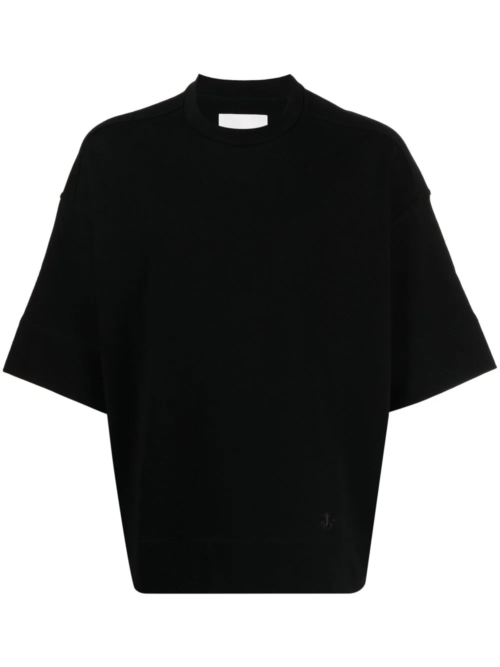 

Jil Sander crew neck short-sleeved sweatshirt - Black