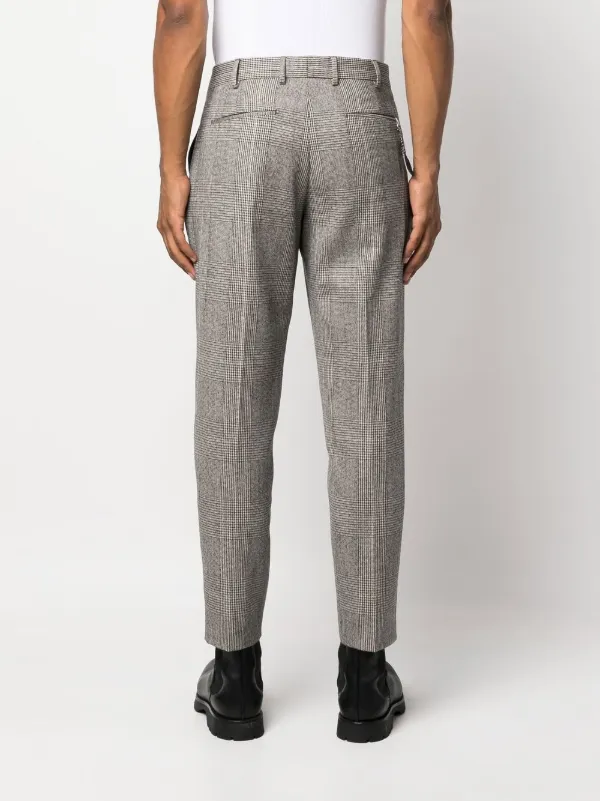 Grigio Farfetch Uomo Abbigliamento Pantaloni e jeans Pantaloni Pantaloni chinos Pantaloni dritti a quadri 